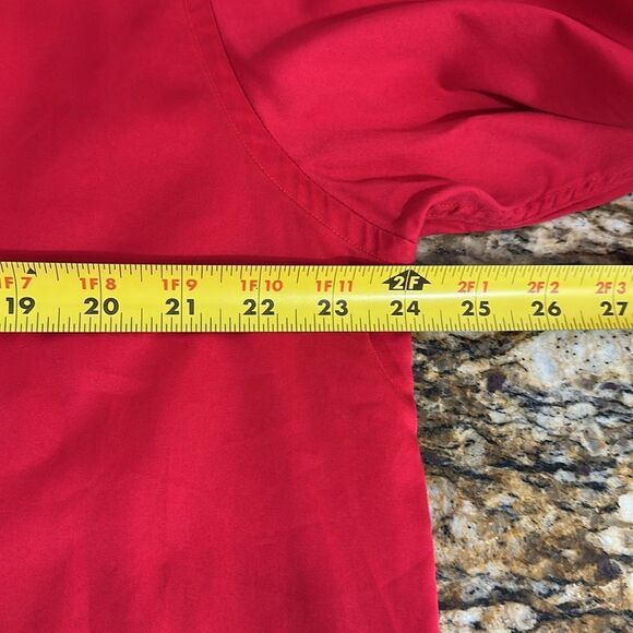 Bugatchi Shaped Fit Classic Red Men's Button Down Shirt Size XL - Picture 10 of 10